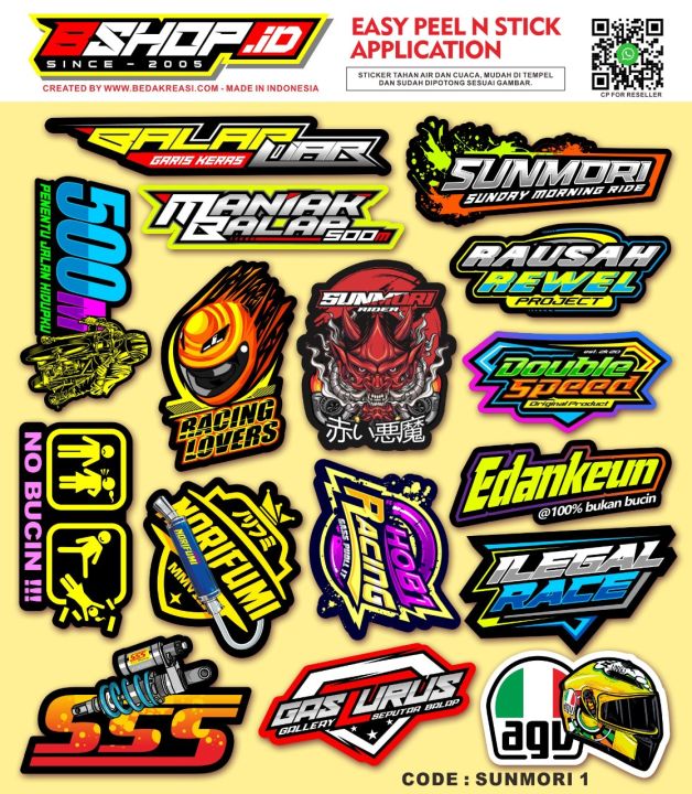 Sticker Ribka: Sentuhan Seni di Setiap Lembaran di Cilacap